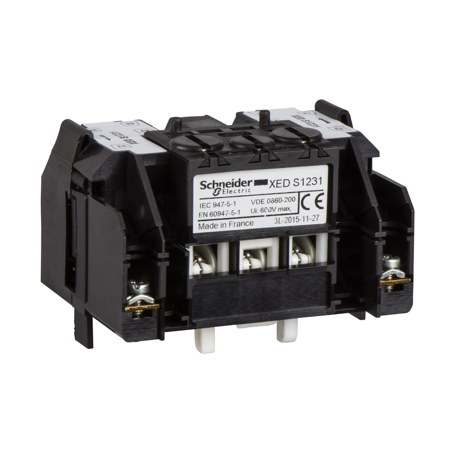 SCHNEIDER ELECTRIC - SNRXEDS1231 ELEMENTO CONTATTO 2 NO