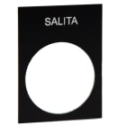 SCHNEIDER ELECTRIC - SNRZB2BY2607 TARGHETTA SALITA