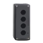 SCHNEIDER ELECTRIC - SNRXALD04 Pulsantiera vuota XAL-D - plastica - 4 fori