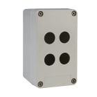 SCHNEIDER ELECTRIC - SNRXAPA1104 PULSANTIERA VUOTA PLASTICA 4 FORI 2 FILE