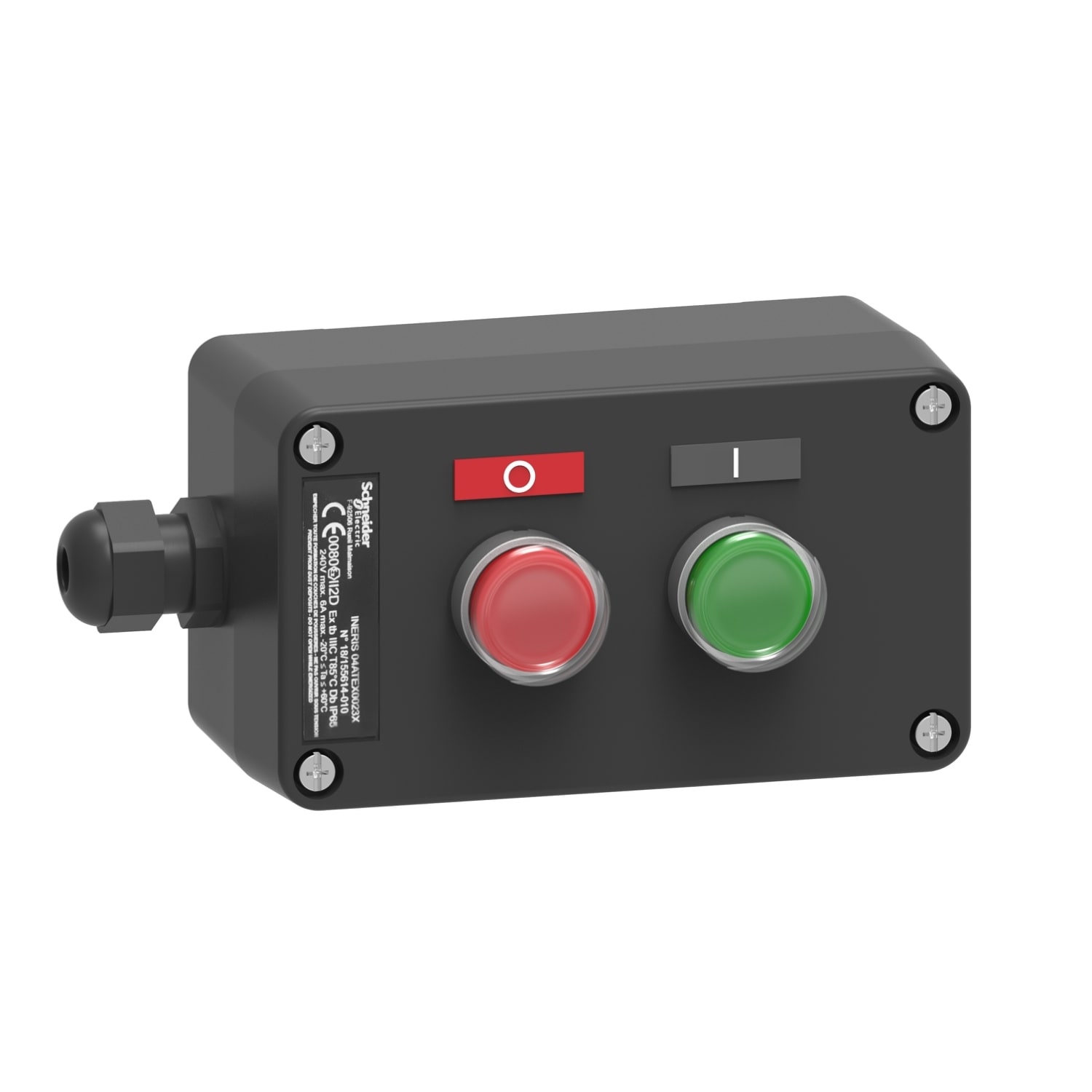 SCHNEIDER ELECTRIC - SNRXAWG210EX PULSANTIERA PLASTICA 1NO VERDE