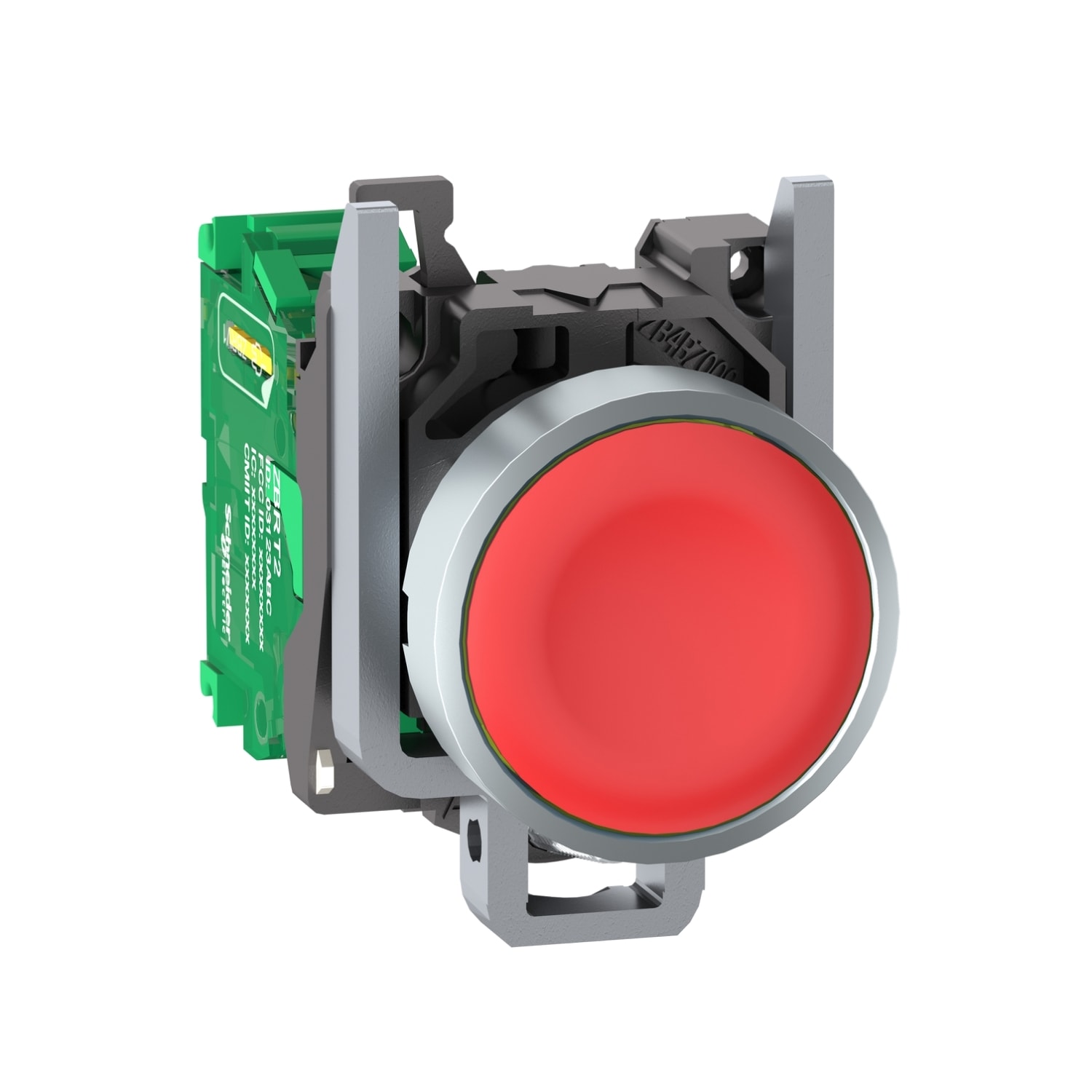 SCHNEIDER ELECTRIC - SNRZB4RTA4 PULSANTE TRASMETTITORE ROSSO