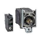 SCHNEIDER ELECTRIC - SNRZB4BW051 Corpo per pulsante luminoso Ø22 - lampadina BA 9S - 1NO