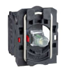 SCHNEIDER ELECTRIC - SNRZB5AW0B12 Corpo per pulsante luminoso Ø22 - LED universale 1NC- 24vac/dc