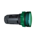 SCHNEIDER ELECTRIC - SNRXB5EVM3 Lampada spia monoblocco verde Ø22 con LED integrato 230Vac