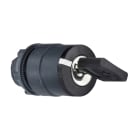 SCHNEIDER ELECTRIC - SNRZB5AG214 Testa selettore a chiave Ø22 - 2 pos. - Ronis 520E - estraz.chiave SX