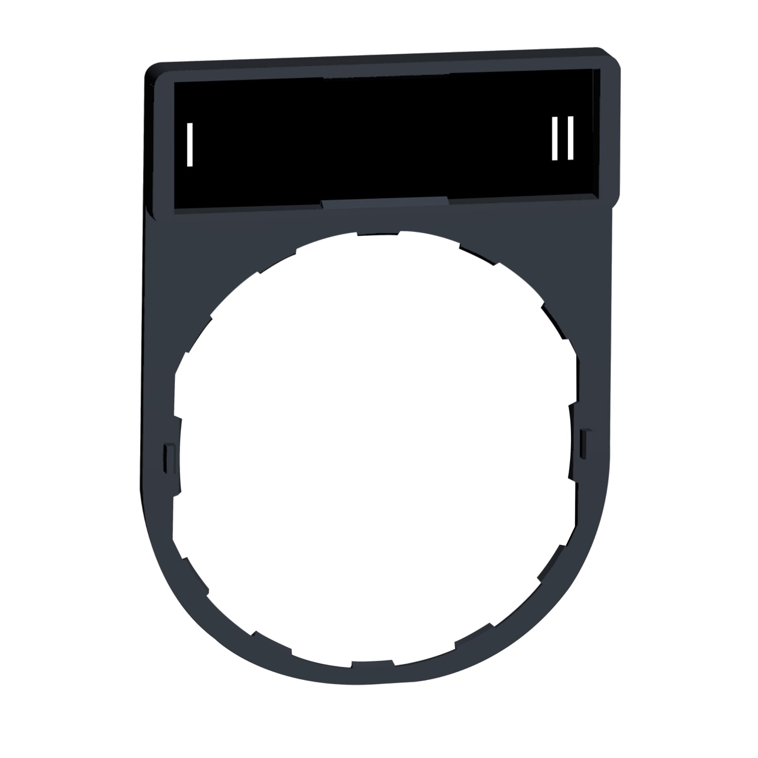 SCHNEIDER ELECTRIC - SNRZBY2179 PORTA ETICHETTA+ETICHETTA I-II