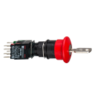 SCHNEIDER ELECTRIC - SNRXB6AS9349B PULSANTE A FUNGO ARRESTO EMERGENZA
