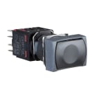 SCHNEIDER ELECTRIC - SNRXB6DA22B Drucktaster, schwarz D 16, flach, ohne R