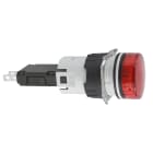 SCHNEIDER ELECTRIC - SNRXB6AV4BB Lampada spia circolare Ø16 - IP65 - rossa - led integrato - 24V