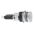 SCHNEIDER ELECTRIC - SNRXB6AV1BB Lampada spia circolare Ø16 - IP65 - bianca - led integrato - 24V