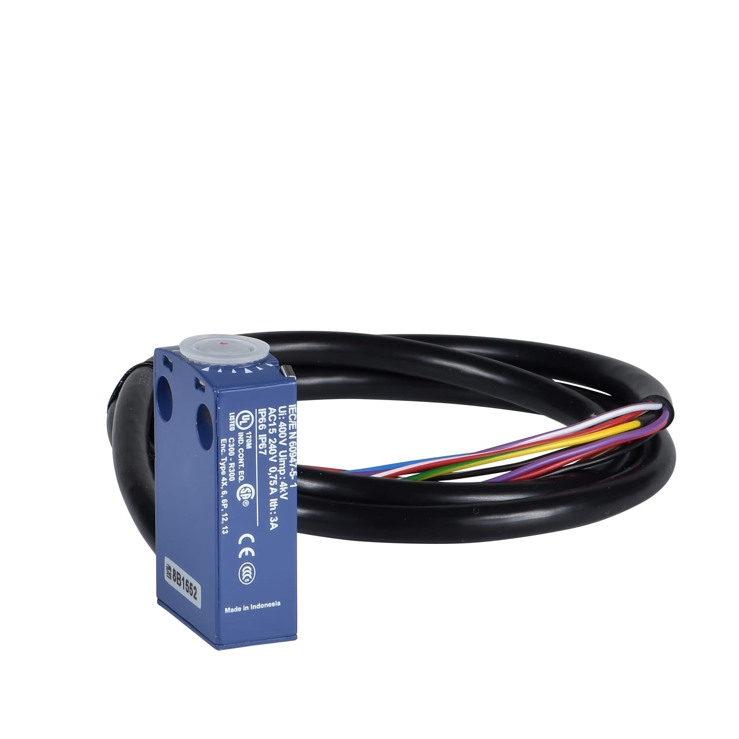 SCHNEIDER ELECTRIC - SNRZCMD41L1 CORPO MIN 2NO2NC CAVO 1M