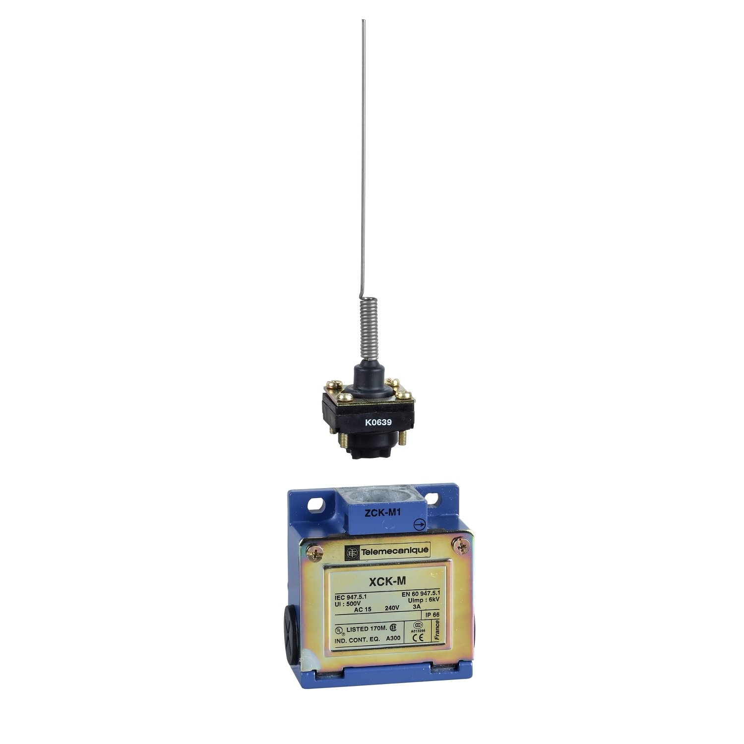 SCHNEIDER ELECTRIC - SNRXCKM506H29 FINECORSA LEVA AD ASTA 1NC+1NO AZIONE LE