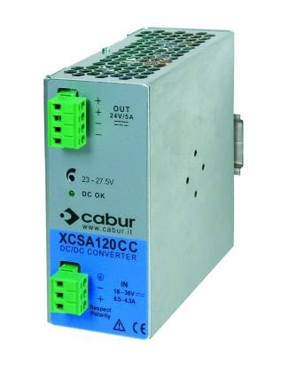 CABUR SRL CBRXCSA120CB CSA120CB CONVERTITORE DC/DC 24/12VDC