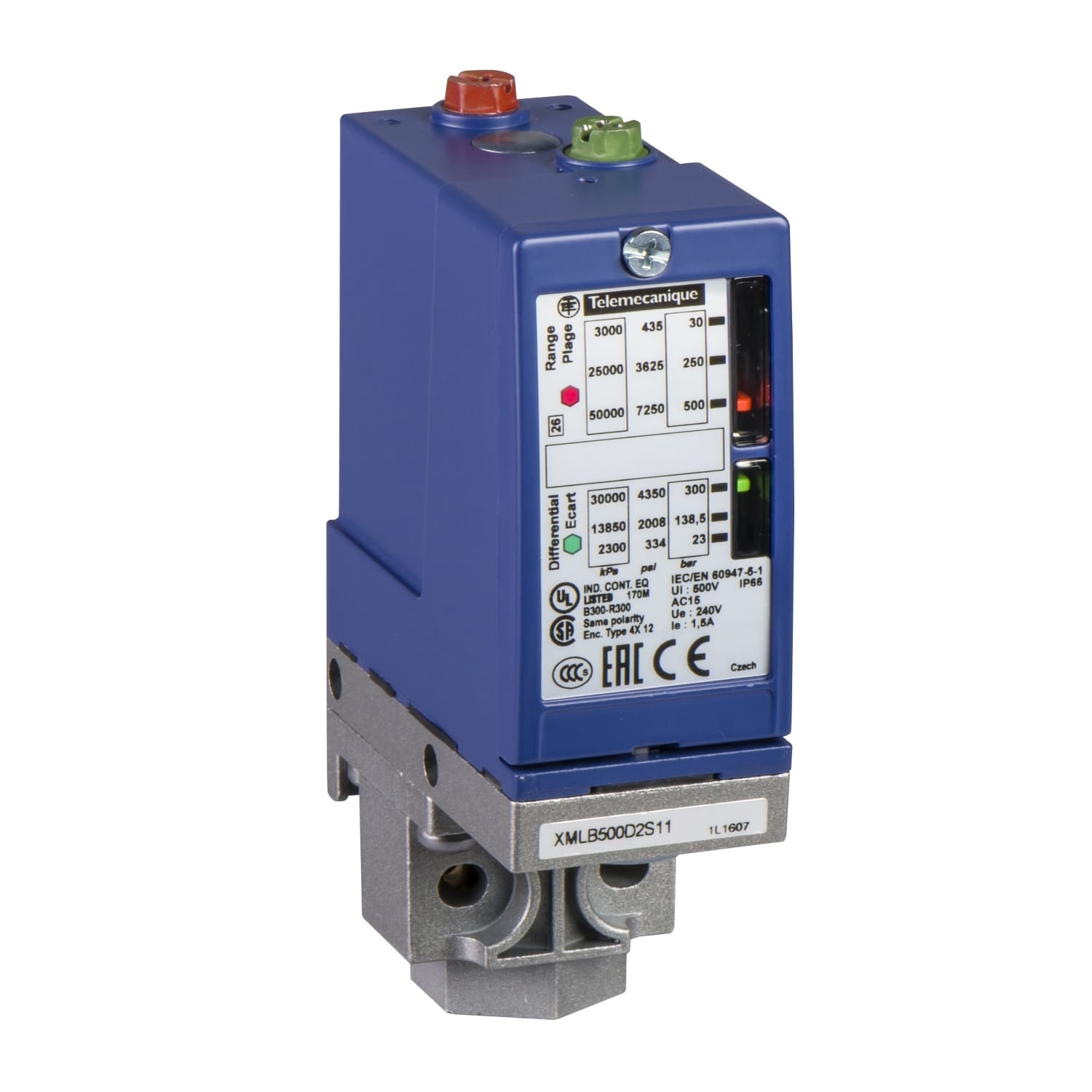 SCHNEIDER ELECTRIC - SNRXMLB160N2S11 PRESSOSTATO