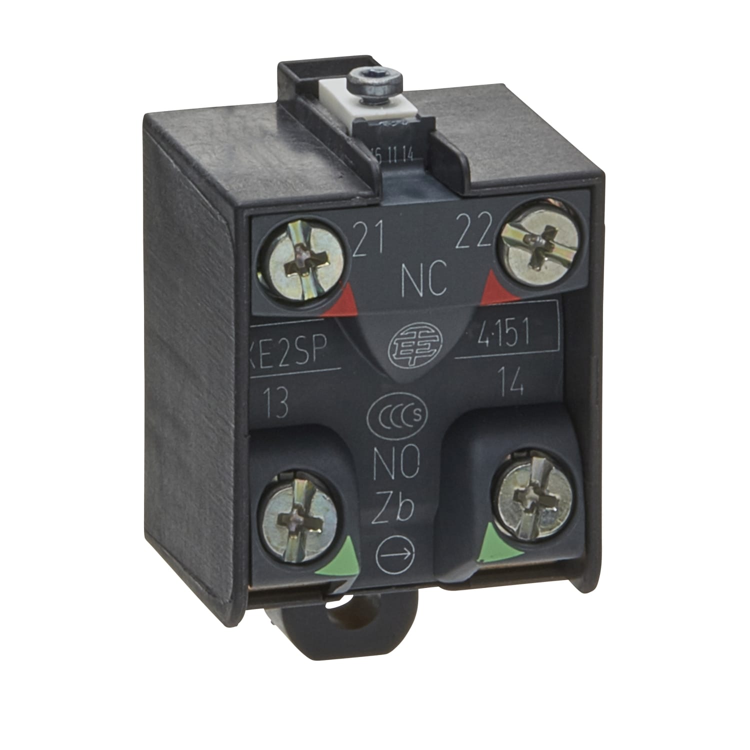 SCHNEIDER ELECTRIC SNRXE2SP4151 ELEMENTO CONTATTO AD AGGANCIO 1 NC+1 NO