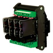 CABUR SRL - CBRXR041S24F R41S24F 4.OPTO.24V/5-50VDC.+FUSE