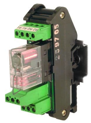CABUR SRL CBRXRE2024D RE2024D MODULO 1 RELE 24VAC/DC 2SC 8A