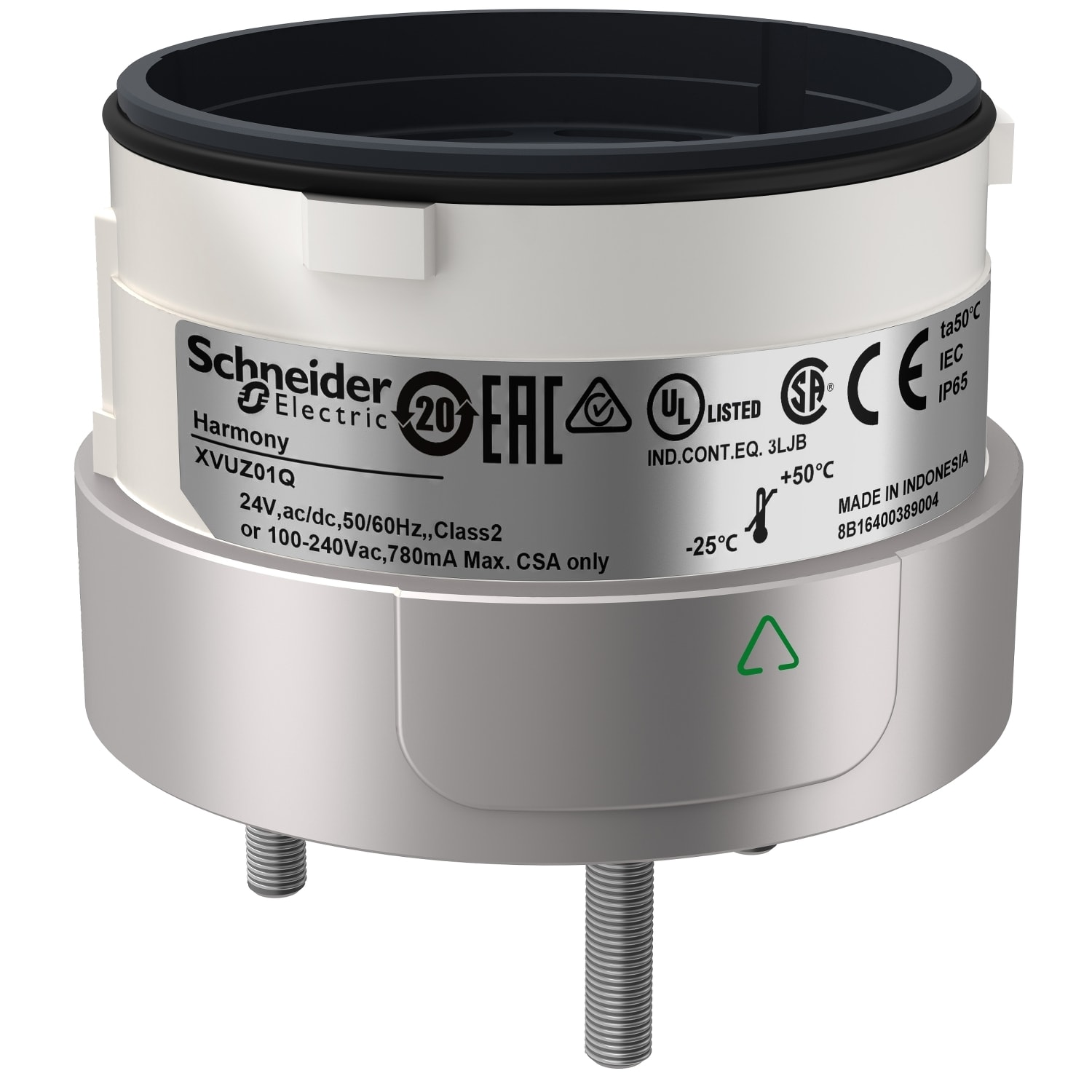 SCHNEIDER ELECTRIC SNRXVUZ01Q ELEMENTO MONTAGGIO DIRETTO ARGENTO