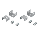 ROSSINI - RSSYEN014GR COPPIA STAFFE GRIGIE PER FISSAGGIO A PLA