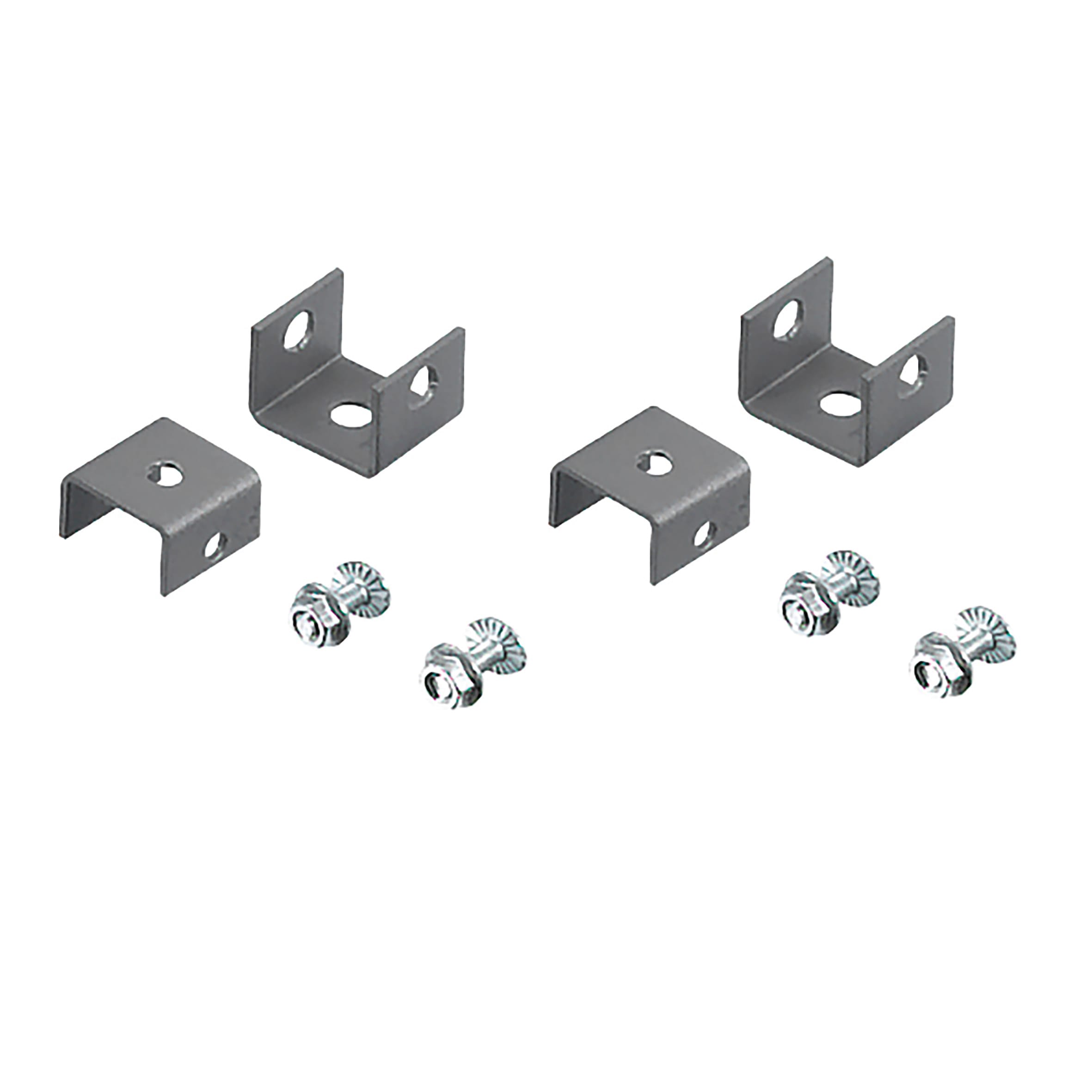 ROSSINI RSSYEN014GR COPPIA STAFFE GRIGIE PER FISSAGGIO A PLA
