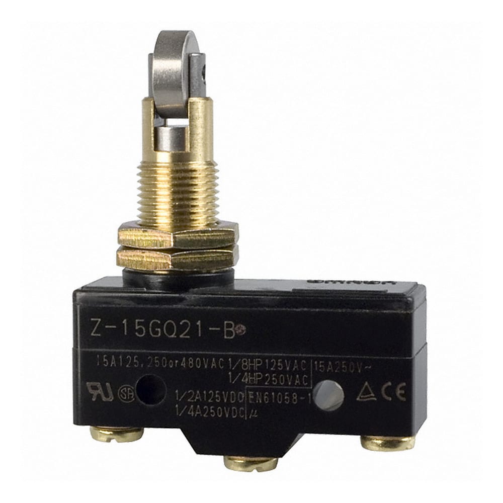 OMRON OMRZ15GQ21-10662100 FINECORSA Z,1XSPDT,15A/250VCA,PUL+ROT. T