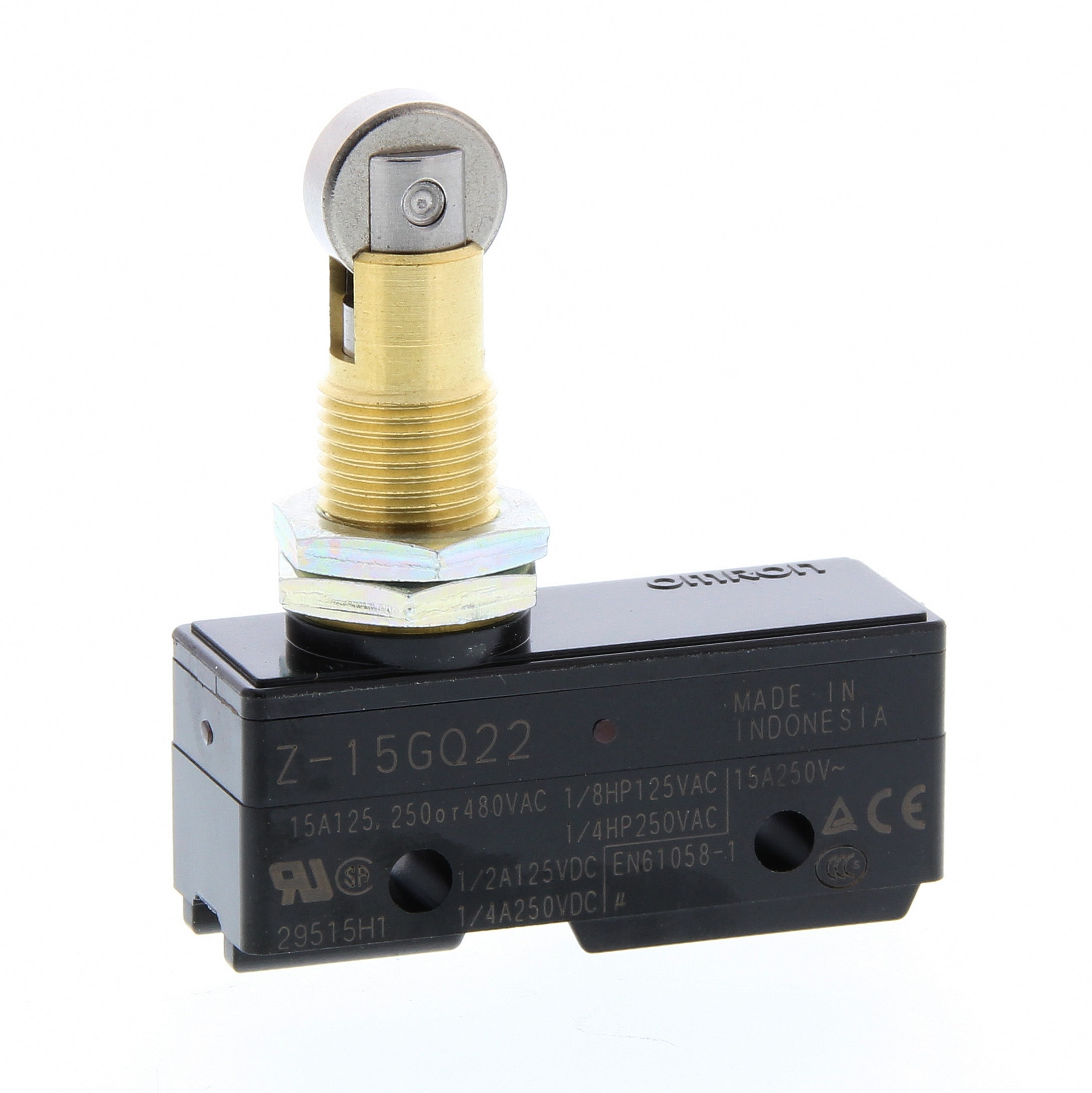 OMRON OMRZ15GQ22-15064000 FINECORSA Z, 1XSPDT,15A/250VCA, PUL. E R