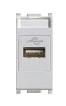 VIMAR S.P.A. - VIW14345.SL PRESA USB SILVER