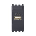VIMAR SPA - VIW20345 PRESA USB GRIGIO