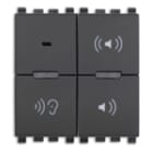 VIMAR SPA - VIW20586 MICROFONO DI CHIAMATA GRIGIO