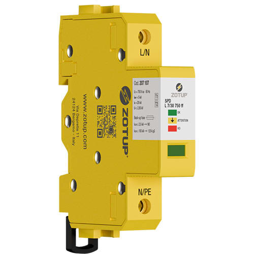 ZOTUP SRL ZOT207107 L 7/30 750 FF SPD T1 E T2 IIMP 5 KA TT E