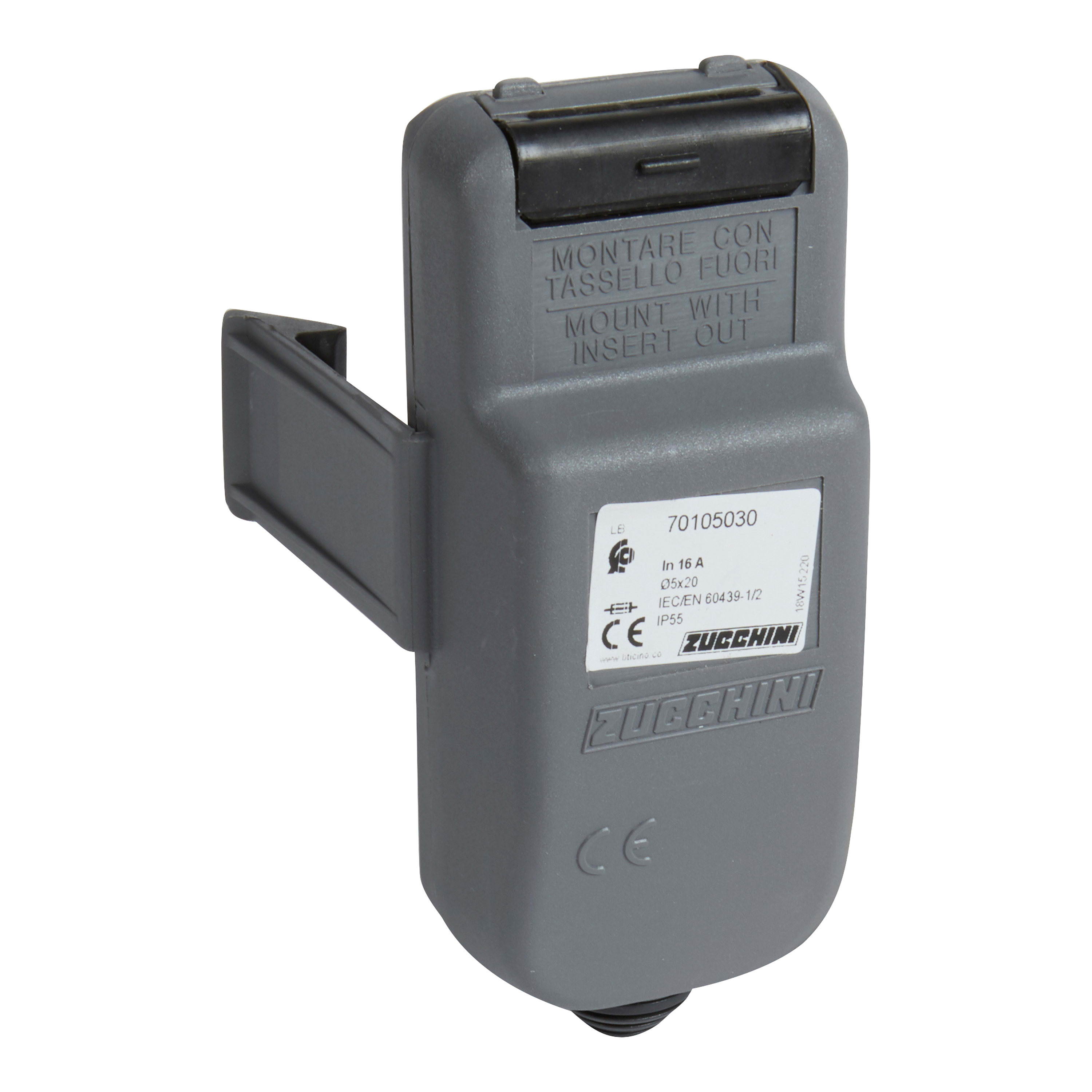 BTICINO (ZUCCHINI) - ZUC70105030 LB SPINA 16A FUSIB. 6,3A SELET.FASE