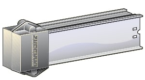 BTICINO (ZUCCHINI) - ZUC70263102 LB256/406 TESTATA CHIUSURA SX IP55