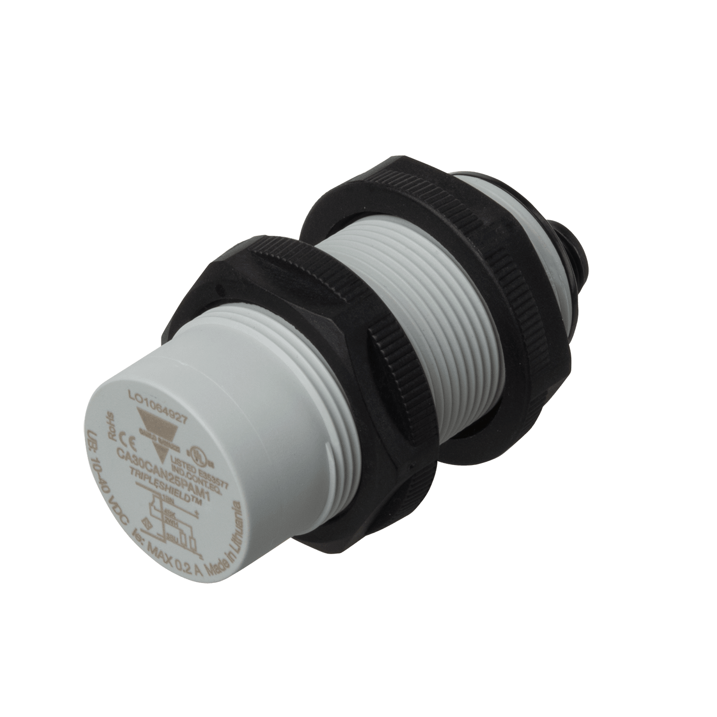 CARLO GAVAZZI - GAVCA30CAN25PAM1 CAP PROX PL M30 PNP NO+NC,PLUG