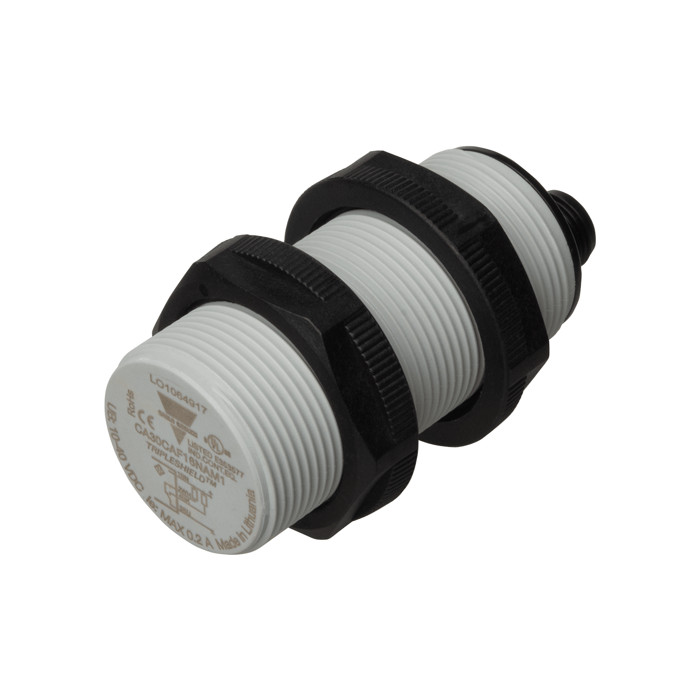 CARLO GAVAZZI - GAVCA30CAF16NAM1 CAP PROX PL M30 NPN NO+NC,PLUG