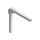 DKC-RAMBLOCK - RMBR5SMSAF ADATT ANG 90? TUBO QUADRO 50X50