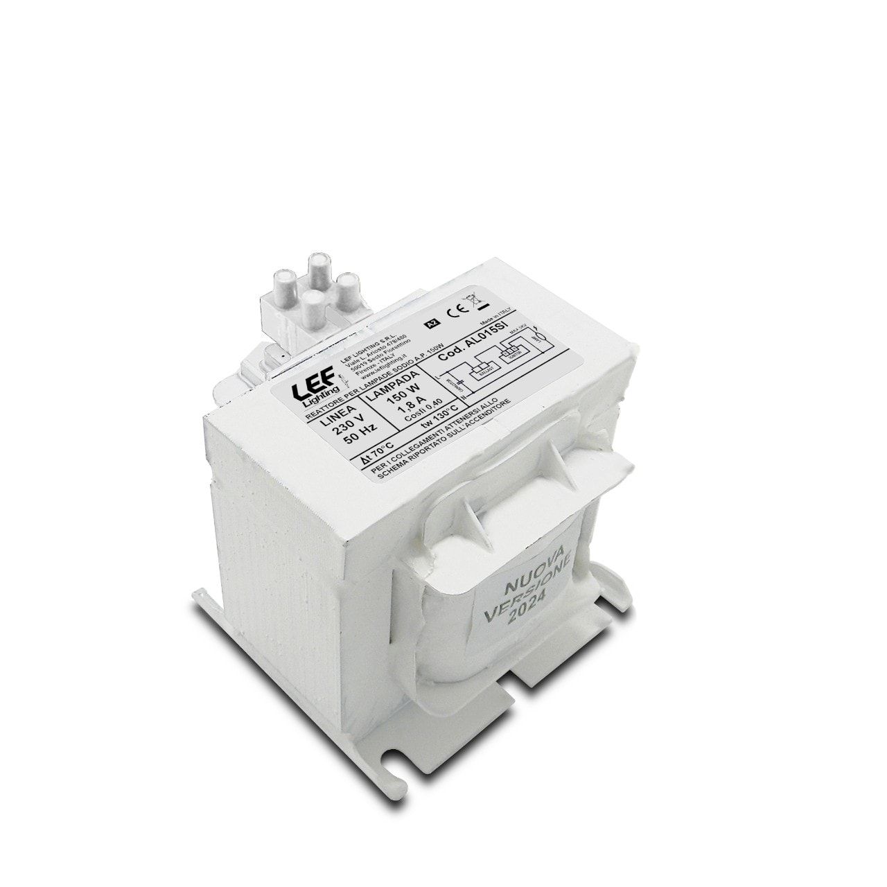 L.E.F. SRL - LEFAL015SI ALIM.X LAMP.A SC. 150W SODIO IODURI 1,8A