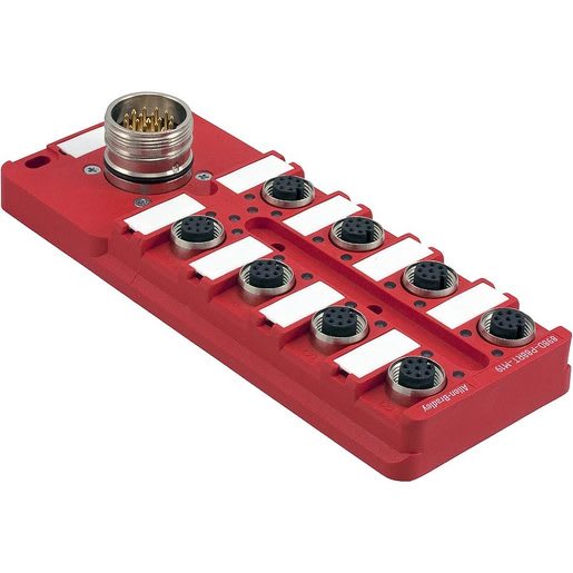 ROCKWELL AUTOMATION - RCK898D-P88RT-M19 SAFETY DIST BOX 8 PORT, 8 PIN,