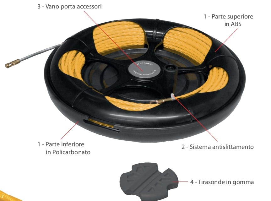 ARNOCANALI S.P.A - ARNASB AVVOLGITORE PER SONDE, D 300 MM