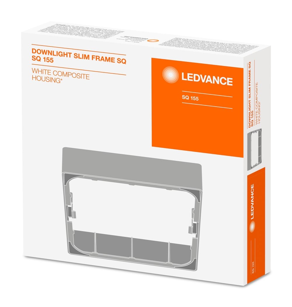 LEDVANCE LDVDWLSSQ155FRAMEG2 DL SLIM FRAME SQ155 WT LEDV
