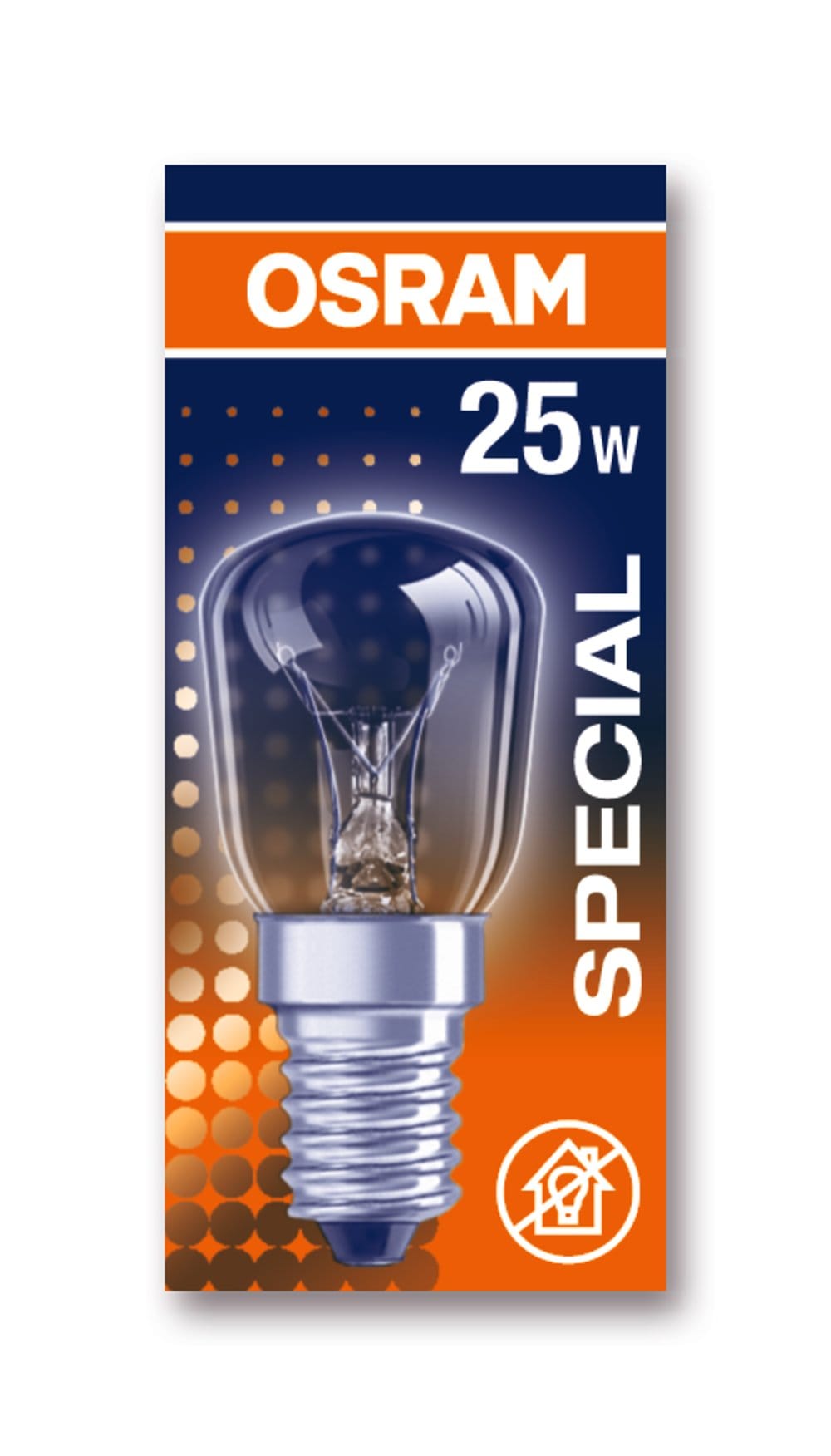 LEDVANCE LDVPP25 SPC.T26/57 CL 25W 230V E14 FS1 OSRAM