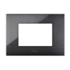 AVE - AVE44PJ03CBS/3D PLACCA YOUNG44 CARBON SCURO 3D 3M