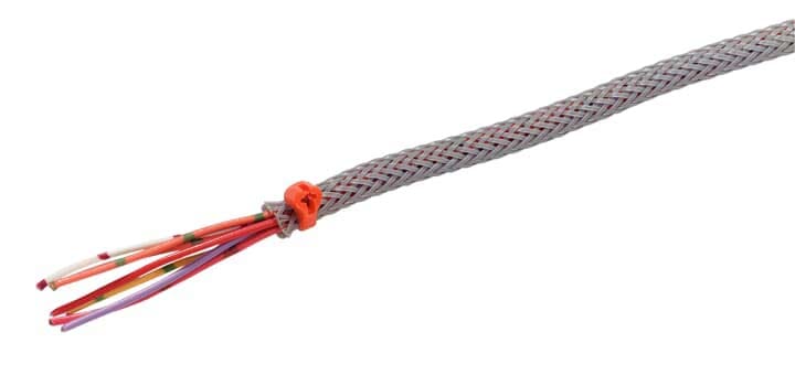 ABB SPA ABBCPS10G-50-CV0 CALZA TRECCIATA UL94V0 RW D.10MM 50M GY
