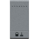 BTICINO - BTIL4915MR LL - COPRITASTO+ MAKE UP ROOM 1M ANTHR