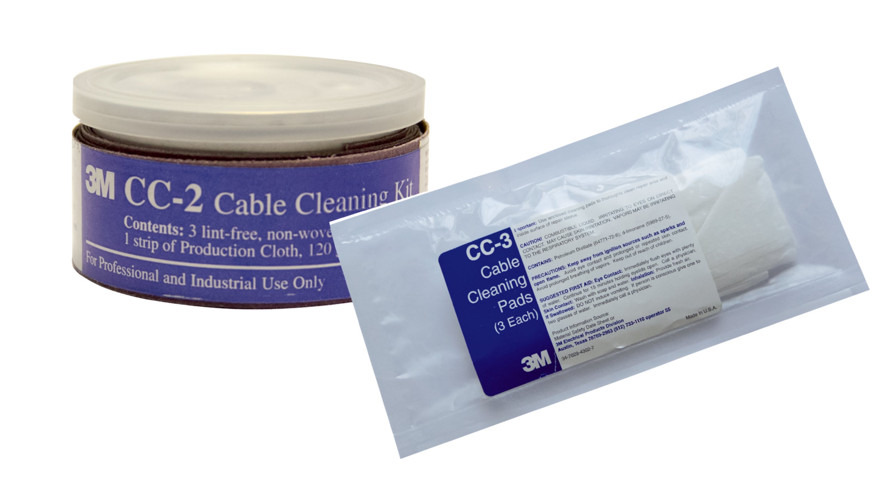 3M ITALIA S.P.A. - 3MI7100018646 KIT CC3 PEZZUOLE PULIZIA CAVI