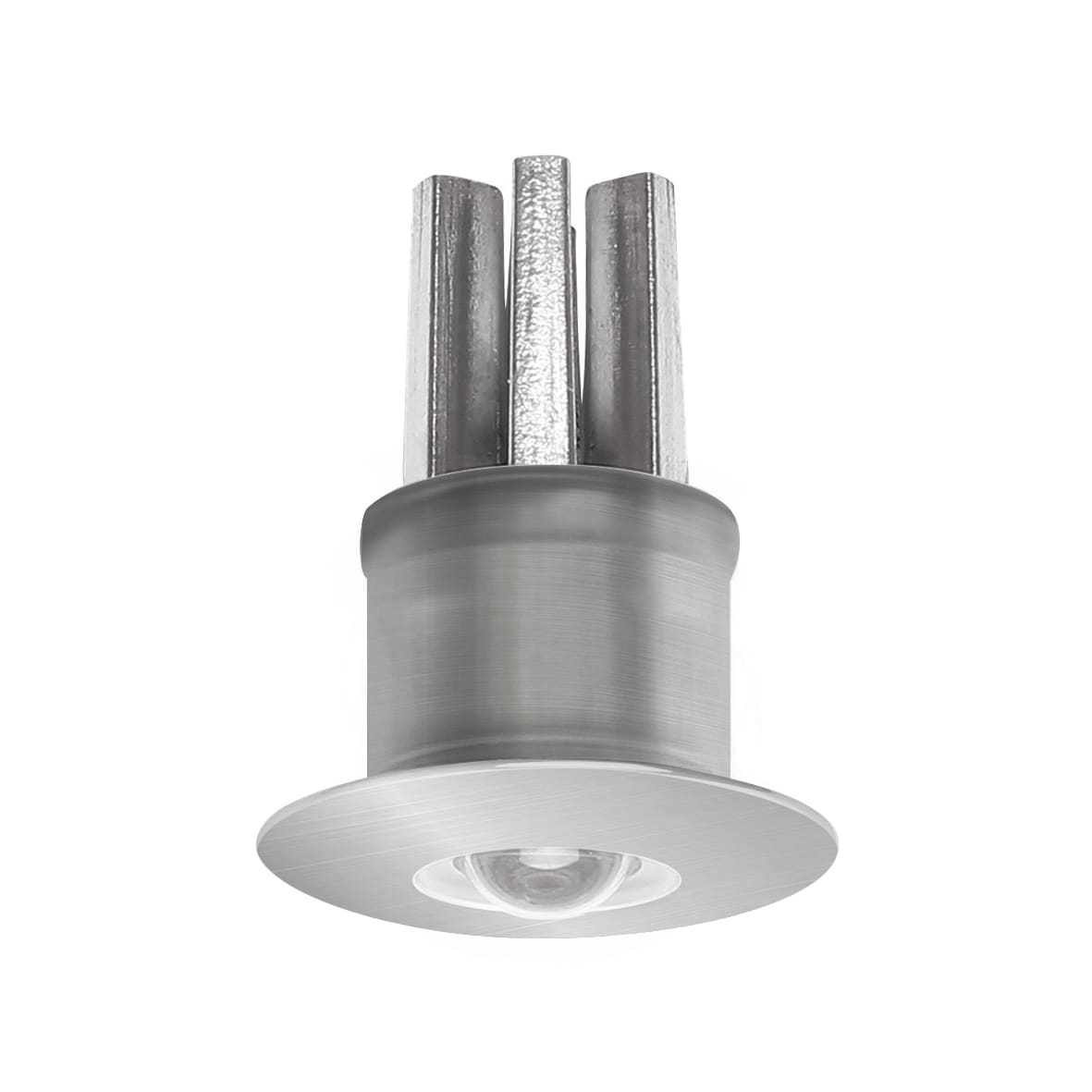 LINEA LIGHT (ILED) ILD85060W10 NITUM-R 9 TONDO 1LED 2W NIKEL SPAZ.