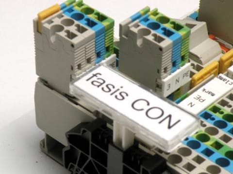 CEMBRE S.P.A. - CEM45490 TARGHETTA MG-TAR BIANCA 8,5X30 X COMPONE