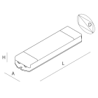 NOVALUX SPA - NOX16908.99 LUXCONTROL: AMPLIFICATORE RGB+W