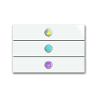 ABB SPA - ABBEJ 349 0 6342-24G-101,INTER 3 TASTI BIANCO LUCIDO