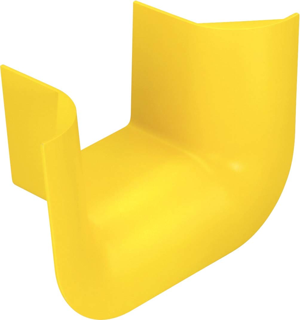 PANDUIT - PANFTR4X4YL FITTING,3-SIDEDVERTTEETRUMPET,YL,EA